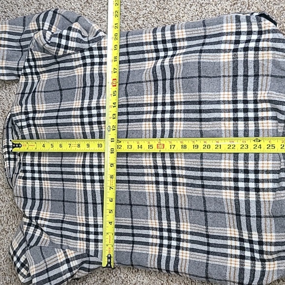 LB Collection Wool Blend Lined Shirt Jacket - Picture 6 of 6